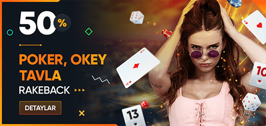 Tipobet Poker, Okey ve Tavlada 50 İade Bonusu