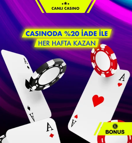 Anadolu Casino 1000 TL Canlı Casino İade Bonusu