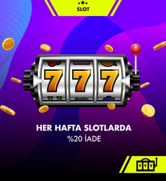 Anadolu Casino Slot Oyunlarında 20 İade Bonusu