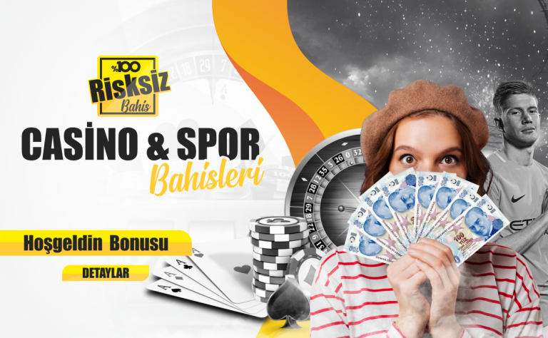 Betmoris 100 Risksiz Casino ve Spor Hoş Geldin Bonusu