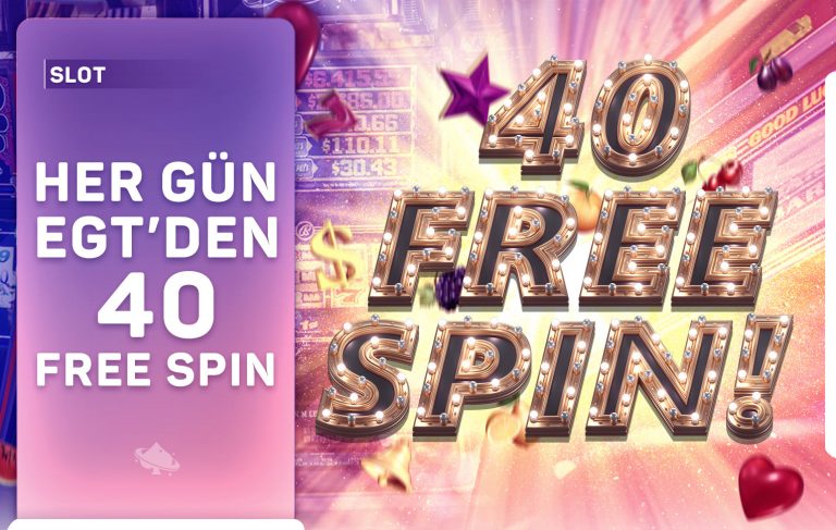 Betnbet EGT Oyunlarında Her Gün 40 Free Spin