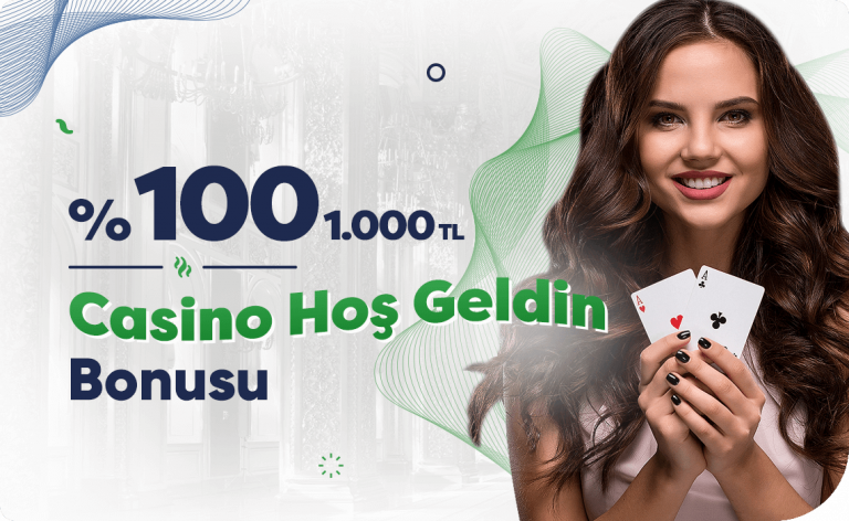 Betpipo 100 Casino Hoş Geldin Bonusu