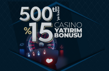Bets4You 15 Casino Yatırım Bonusu