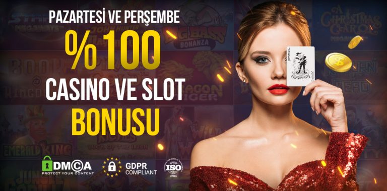 Betsof Pazartesi ve Perşembe 100 Casino & Slot Bonusu