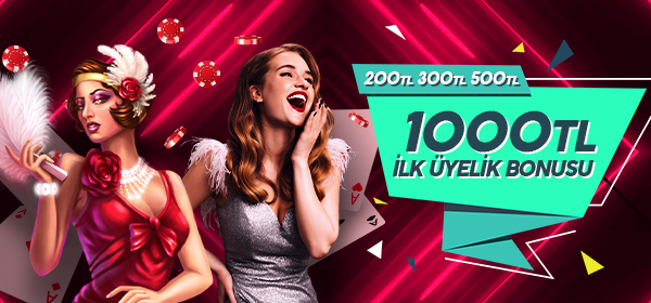 Casinoper 1000 TL İlk Üyelik Bonusu