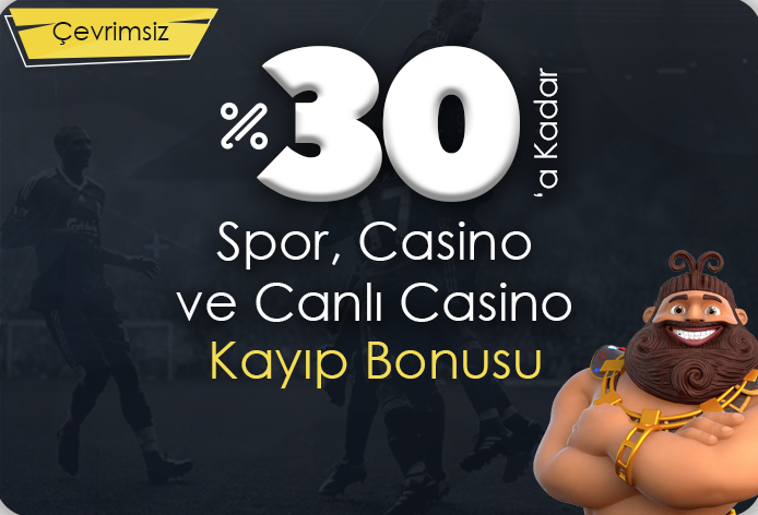 Celtabet 30 Anlık Kayıp Bonusu (Spor – Casino)