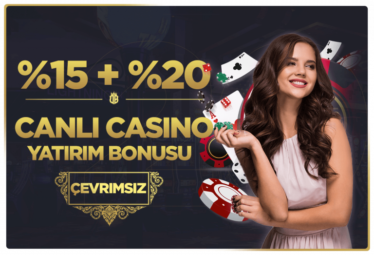 Dipbet 20 Çevrimsiz Canlı Casino Yatırım Bonusu