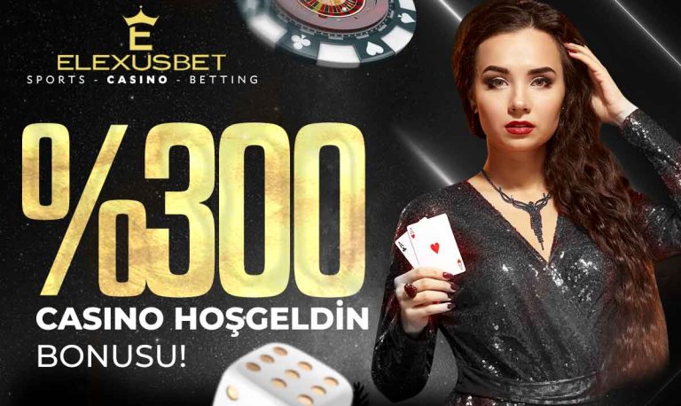 Elexusbet 300 Casino Hoşgeldin Bonusu