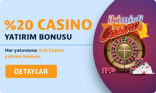İkimisli 20 Casino Yatırım Bonusu