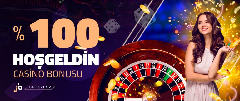 Jupiterbahis 100 Casino Hoş Geldin Bonusu