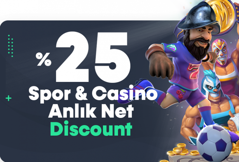 Liderbahis 25 Spor & Casino Discount Bonusu