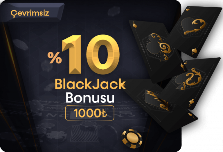 Lordcasino 10 Çevrimsiz Blackjack Bonusu