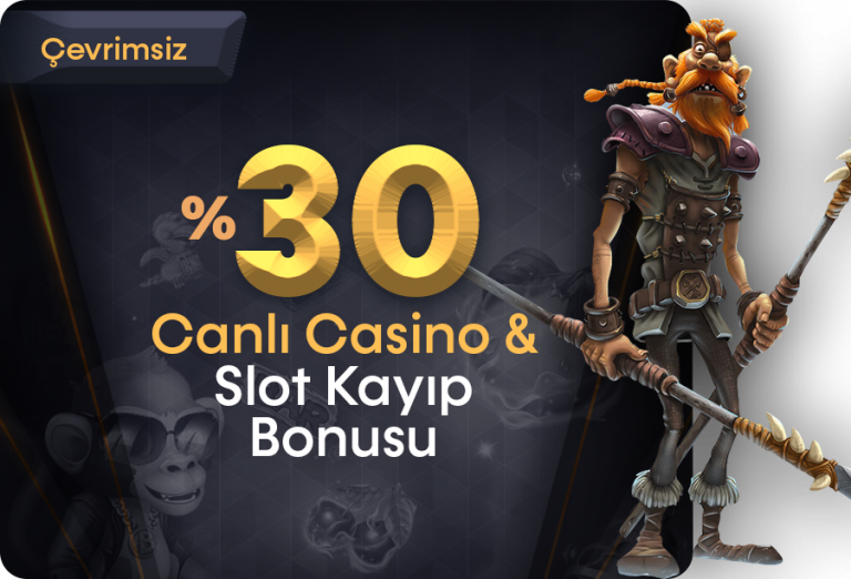 Lordcasino 30 Canlı Casino & Slot Kayıp Bonusu