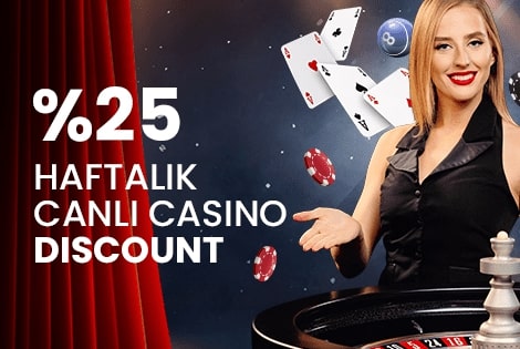 Makrobet Haftalık 25 Canlı Casino Discount