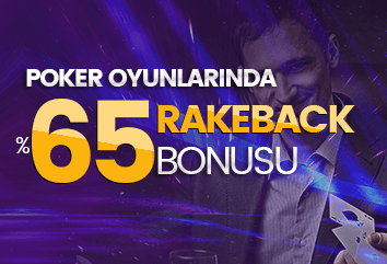 Milanobet Poker 65 Rakeback Bonusu