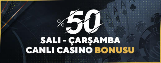 Ngsbahis Salı – Çarşamba 50 Canlı Casino Bonusu