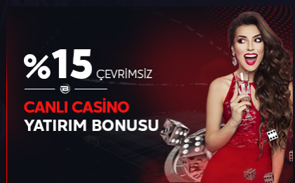 Ofansifbet 15 Çevrimsiz Canlı Casino Yatırım Bonusu
