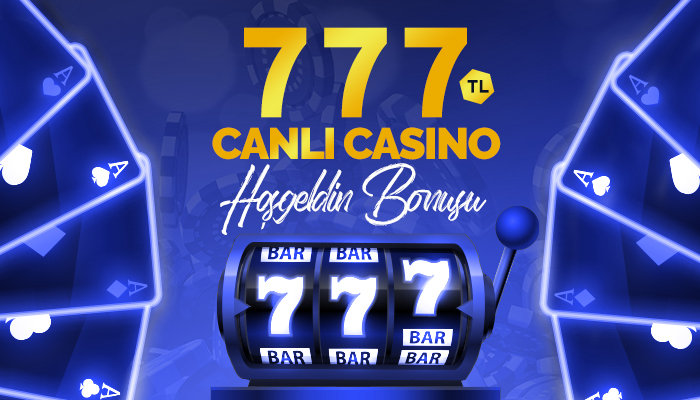 Piabet 777 TL Canlı Casino Hoşgeldin Bonusu