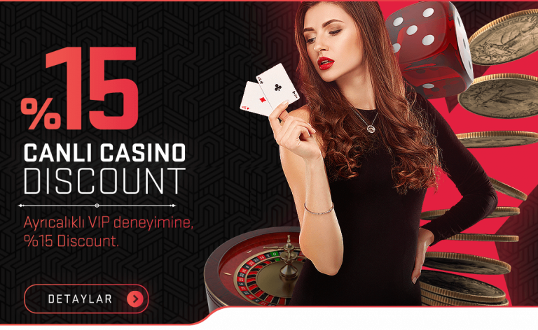Romabet 15 Canlı Casino Discount Bonusu