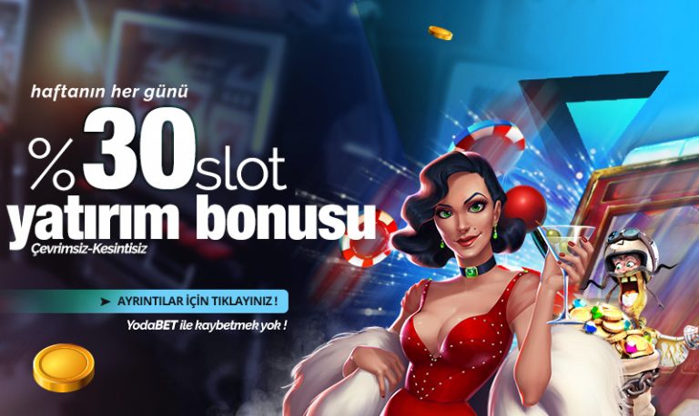 Yodabet 30 Çevrimsiz Slot Yatırım Bonusu