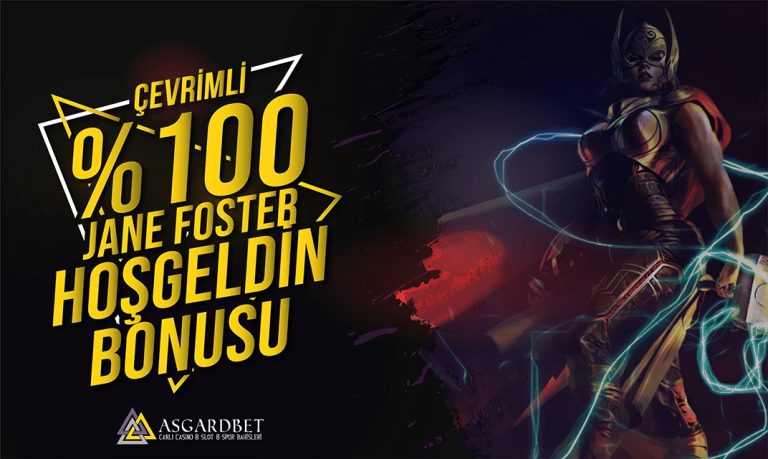 Asgardbet 100 Hoş Geldin Bonusu