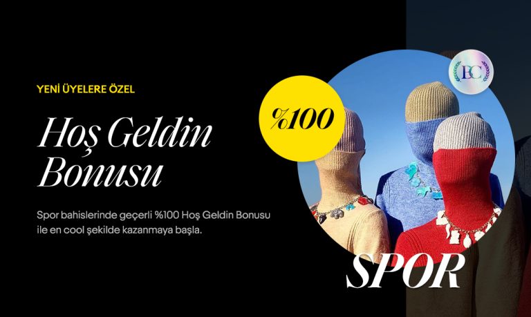 Betcool 100 Spor Hoş Geldin Bonusu
