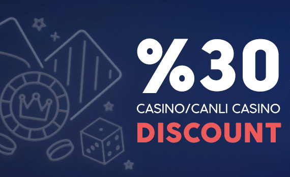 Betgray Casino / Canlı Casino 30 Discount Bonusu