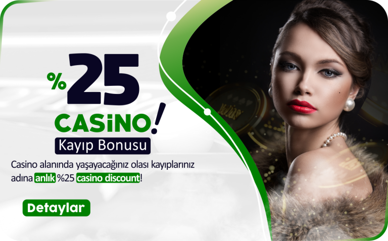 Şutbet 25 Casino Discount Bonusu
