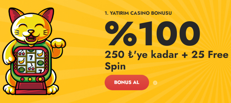 Betzmark 100 Casino ve Spor İlk Yatırım Bonusu