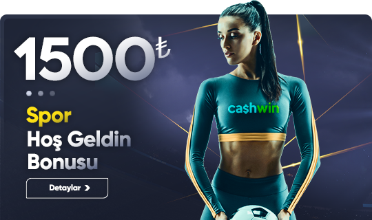 Cashwin 1500 TL Spor Hoş Geldin Bonusu
