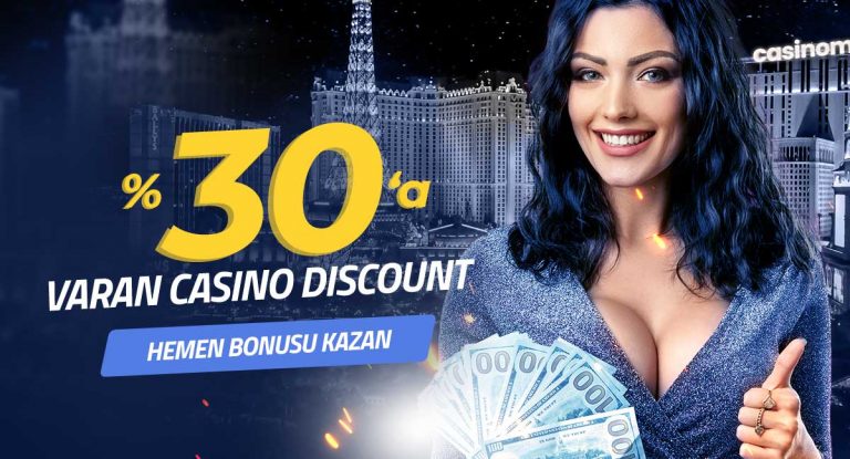 Casinomavi 30’a Varan Casino Discount