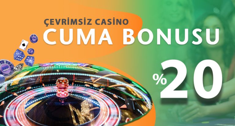 Cepbahis Cuma 20 Çevrimsiz Casino Bonusu