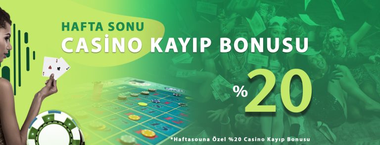 Cepbahis Hafta Sonu Özel 20 Casino Kayıp Bonusu