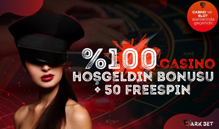 Darkbet 100 Casino Hoş Geldin Bonusu