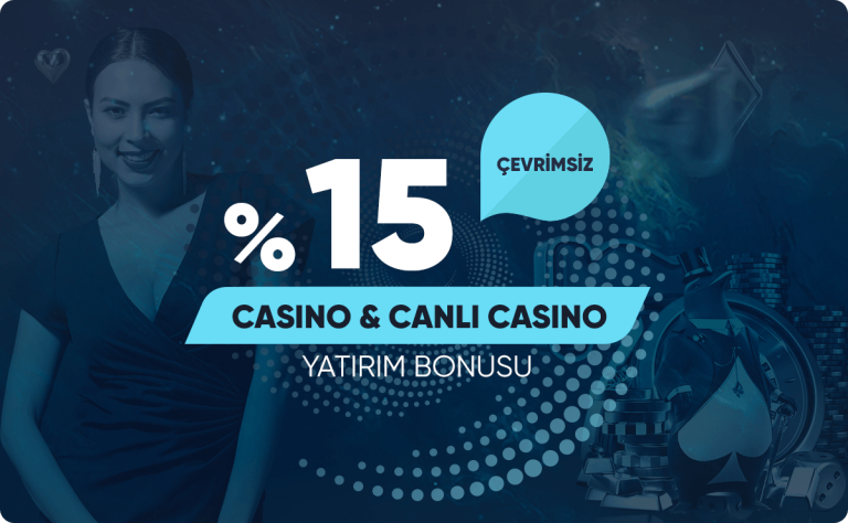 Dengebet Çevrimsiz 15 Casino Yatırım Bonusu