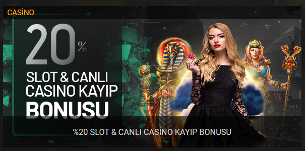 Gribet 20 Slot & Canlı Casino Kayıp Bonusu