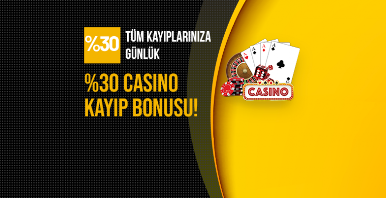 Lunabet Günlük 30 Casino Kayıp Bonusu