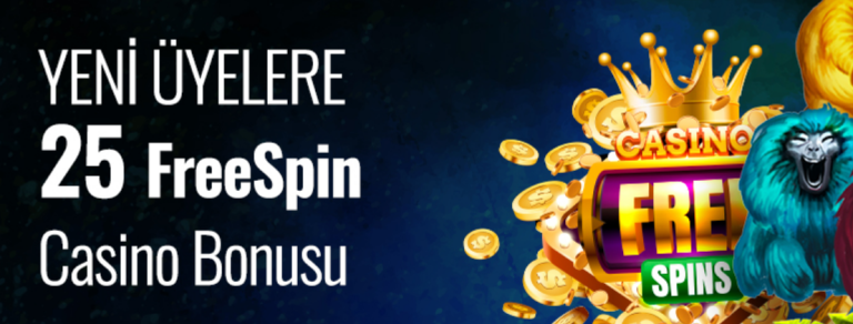 Luxbahis Yeni Üyelere 25 Free Spin Bonusu