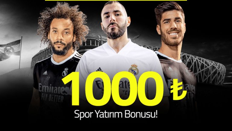 Madridbet 1000 TL Spor Hoş Geldin Bonusu