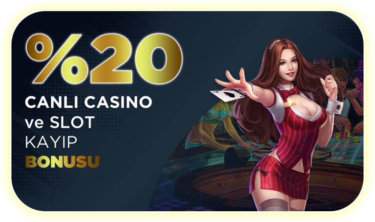 Oynabil 20 Canlı Casino ve Slot Kayıp Bonusu