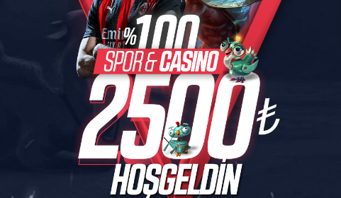 Parisbahis 100 Spor&Casino Hoş Geldin Bonusu