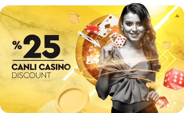 Realbahis 25 Canlı Casino Discount Bonusu