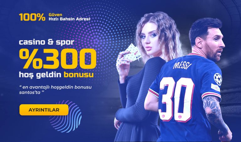 Santosbetting 300 Casino & Spor Hoş Geldin Bonusu