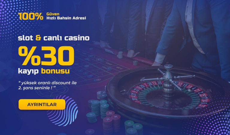 Santosbetting 30 Slot Ve Canlı Casino Kayıp Bonusu