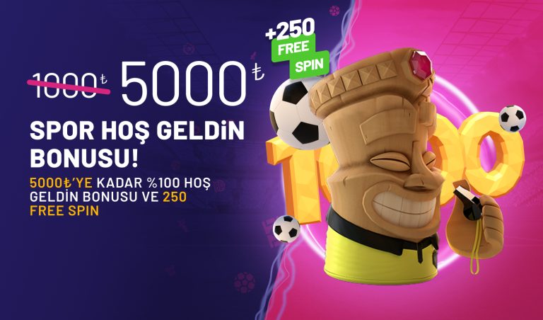 Setrabet 5000 TL Spor Hoş Geldin + 250 Free Spin