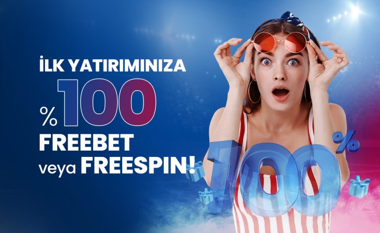 Visionbet 100 İlk Yatırım Free Bet veya Free Spin