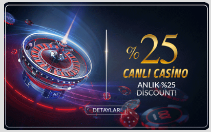 Yorkbet 25 Canlı Casino Discount Bonusu