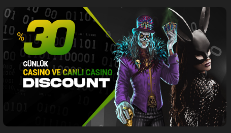 Anonimbet 30 Günlük Casino Discount Bonusu