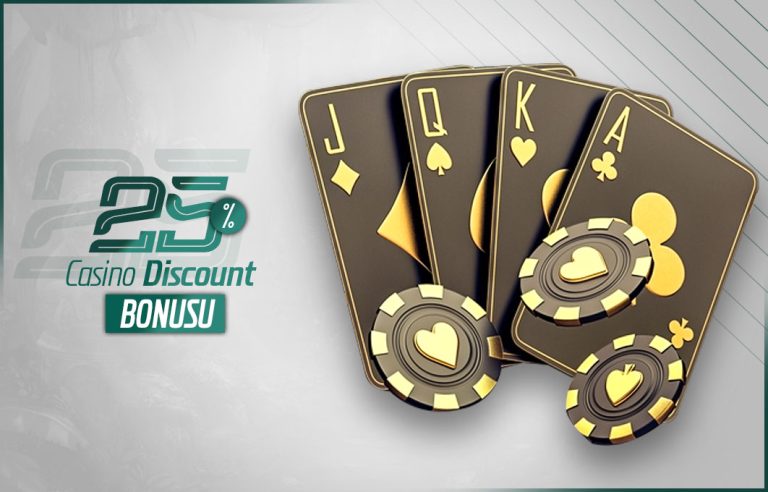 Betgarden 25 Casino Discount Bonusu