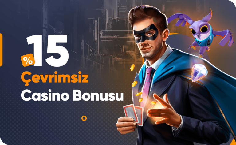 Betmils 15 Çevrimsiz Canlı Casino Bonusu